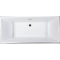 Abzu Acrylic 67 in Rectangular Freestanding Bath Tub